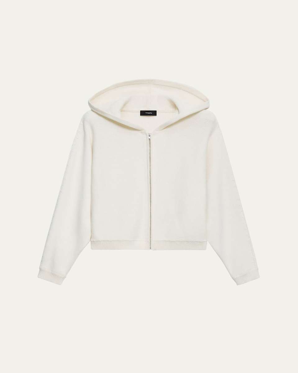 Cotton Zip-Up Hoo